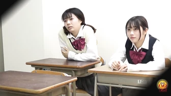 DLEE-764 04 Hidden camera inside high school. Girls line up and pee., JAV Collection, DesperVids