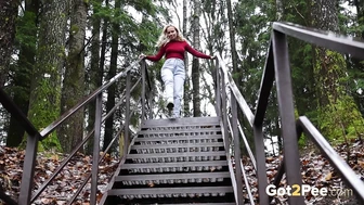 Messy Metal Steps