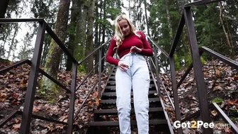 Messy Metal Steps