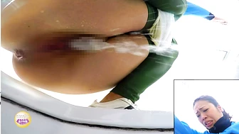 DLSL-293 02 Beautiful jogger pees herself in the rush