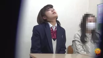 DLEE-569 03 Hidden toilet camera: pee just in time after school girls career consultation, JAV Collection, DesperVids