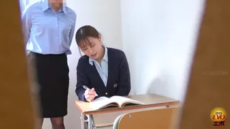 DLEE-697 04 Unforeseen situation. Women forced to wet themselves after being held from going to the toilet, JAV Collection, DesperVids