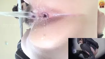 DLEE-041 03 Twitching female anal holes on toilet! Ass crack and urination voyeur, JAV Collection, PissRIP