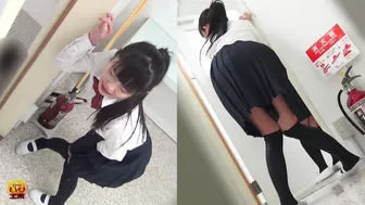 DLEE-167 01 Girls school students shameful wetting records - listening leaking sounds of pissed panties in various situations, JAV Collection, PissRIP