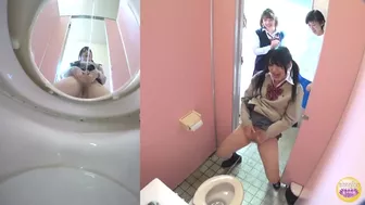 DLSL-131 02 Mischievous peeing voyeur - school girl’s toilet overflowed with piss!, JAV Collection, PissRIP