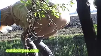drunken girl piss outdoor, Voyeur Collection, PissRIP